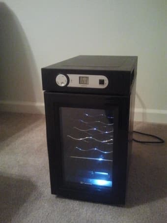 Wine Cooler ($60) and Rack ($45) 2