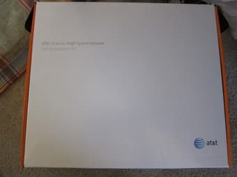 Moving sale: AT&T U-verse high speed internet self installation kit 2