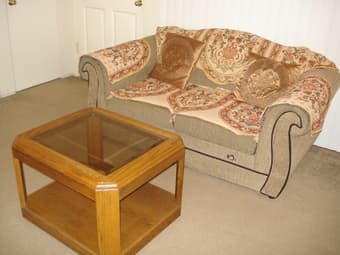 Sofa and Coffee table (100$) 1