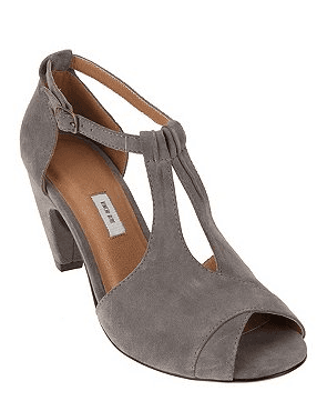NEW 8 Grey Suede T-Strap Heel (Kimchi Blue from Urban Outfitters) $20 1