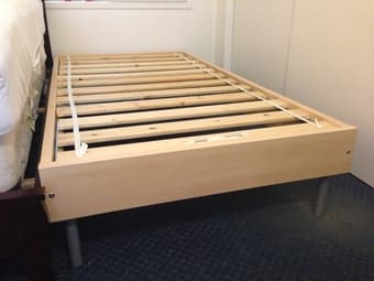 $40 Ikea single bed frame with slats good condition 1