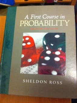 A First Course in Probability by Sheldon Ross 1