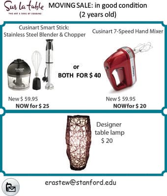 MOVING SALE 1