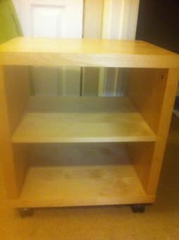 IKEA bed side table 1