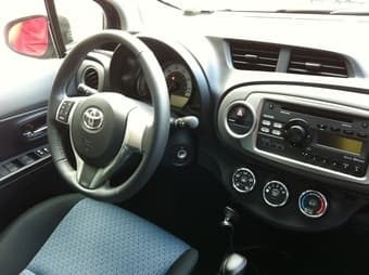 2012 Toyota Yaris SE (Silver, 5 door, hatchback) - $15,500 2