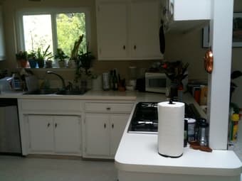 Room Available Jan.15th in Ladera with 4 female phd students and a dog 2