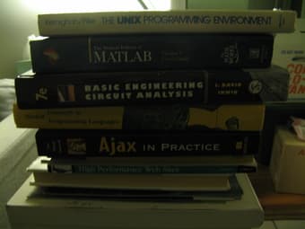 Comp Sci and EE books 1