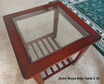 Wooden Console and Side Tables for sale 1