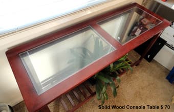 Wooden Console and Side Tables for sale 2