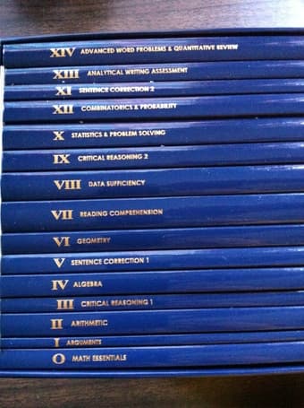 Veritas GMAT 15 volume course set 1