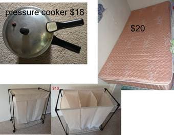 yoga mat,pressure cooker,printer,tools,mattress etc 3