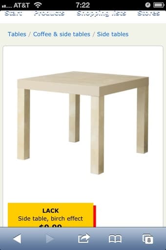 Ikea bookshelf, chest of drawers, coffee table and more 2