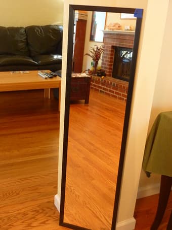 Vase and full-length mirror 2
