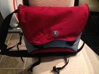 Crumpler 13-inch laptop bag, $55 1