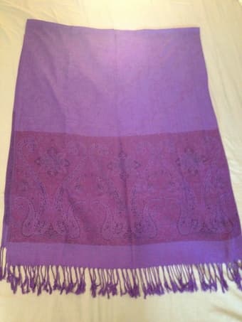 Handmade Pashmina Woolen Shawl - $25 - Ideal for Valentines 1