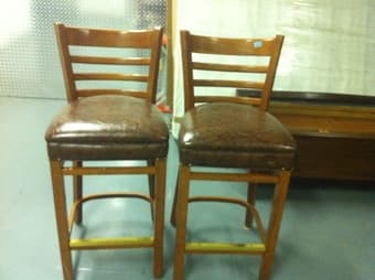 two chairs and two bar stools 1
