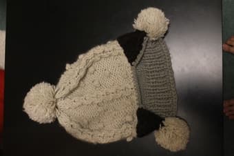 Grey Winter Hat $5 3