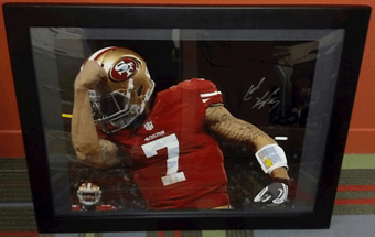 Colin Kaepernick "Kaepernicking" Autographed PSA/DNA 16"x20" Framed 2