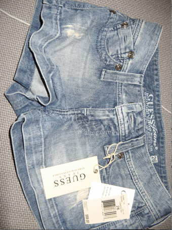 Womens BKE Jeans, size 26/27, NEW guess shorts size 26, black coat 1
