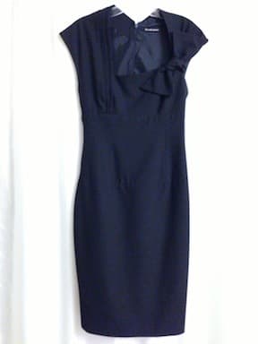 Black Halo Bow Dress 1