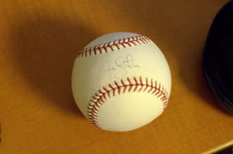 Autographed John Lester Baseball $125 1