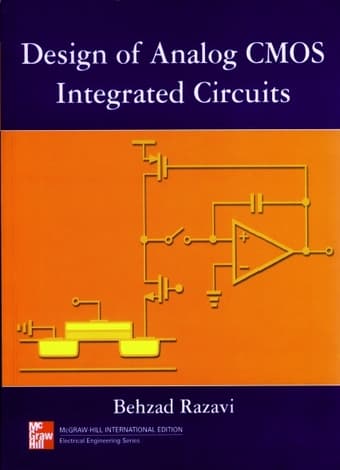 Design of Analog CMOS Integrated Circuits, by Razavi 1