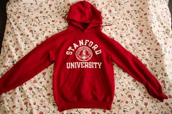 【$29】Women's Red Stanford Hoodie, Size S 1