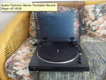 Audio-Technica Stereo Turntable Record Player AT-PL50 $35. 2
