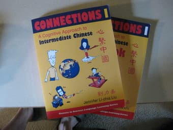 Chinese language textbooks Connections I book + workbook $10 1