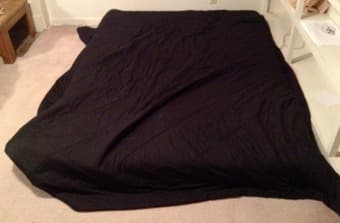 ikea queen mattress with slats plus comforter $180 1