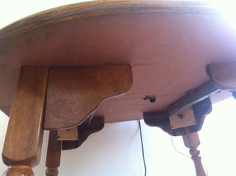 $15 foldable wooden dinning table 2