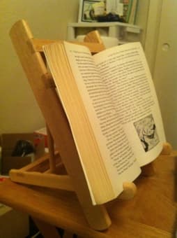 $7 plates racker $5 book reading stander 3