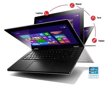 Lenovo Yoga windows 8 touch screen 1