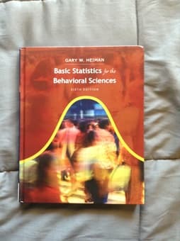 Selling Brand New Stats 60 book! (Heiman 6th edition) 1