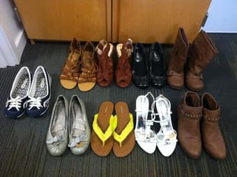 $5 SANDALS/BOOTS/PUMPS, sizes 6-8 - Blowfish, AE, Express, F21, etc. 1