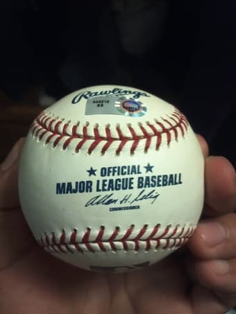 $125 Autographed Jon Lester Baseball 3