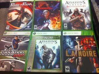 XBOX360 Video Games 2