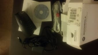 TOSHIBA DVD player and MOTOROLA cable modem for sale 2