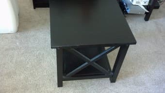 loveseat/single futon/coffee tables for sale 3