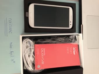 NEW Samsung Galaxy S3 16gb White (Verizon-No Contract) 2