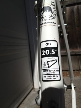 Marin Street Bike 20.5" White Very Good Condition $200 3