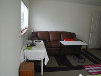 A spacious, fully furnished 256sqft bedroom available now! 1000/month 2