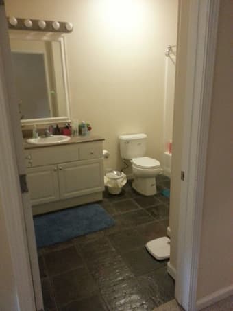 Master Bedroom with Bathroom in Spacious Apt - 1150/mo 1