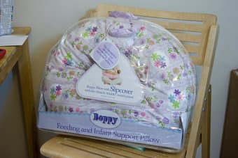 Boppy pillow with slipcover $15 1
