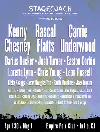 STAGECOACH COUNTRY MUSIC FESTIVAL TICKET 200$ or less! 1
