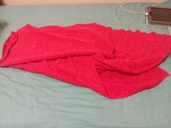 Zara Red Extra Long Scarf $15 1