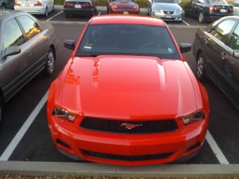 2012 Ford Mustang(Race Red) 2