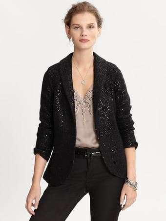 Banana Republic Sequin Blazer 1