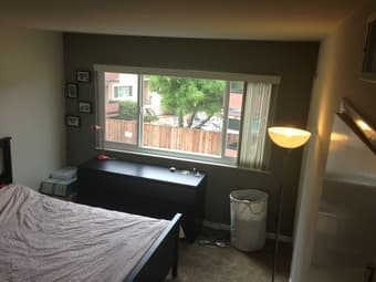 Master Bedroom in 2 BR/2BA in Mt View -- June 1 - August 10 ($1200) 3