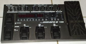 ZOOM GFX-5 EFFECTS PEDAL (HIGHLY-RATED!) - $75 1